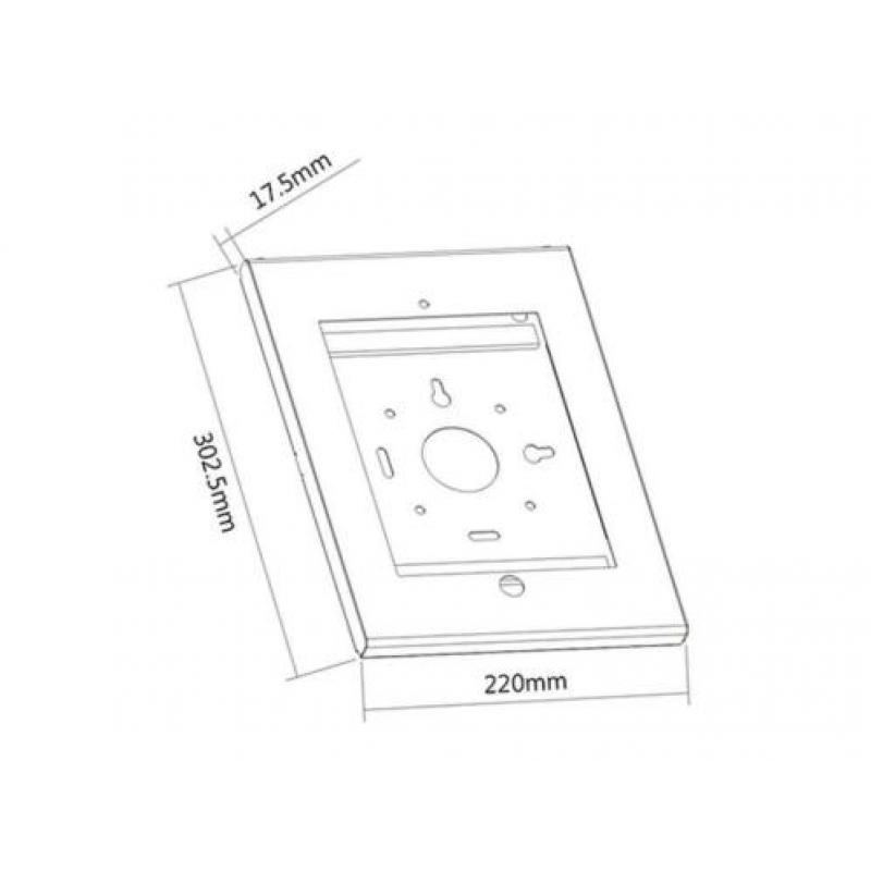 Tablet Muurbeugel wandsteun behuizing anti-diefstal MC-676