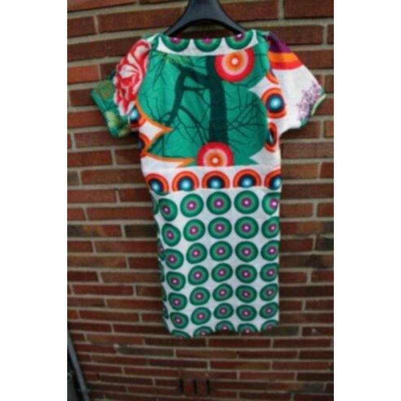 Jurk gekleurd Display mt M