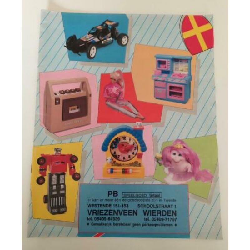 Speelgoed folder catalogus PB 1987 incl MOTU Mask GI Joe MLP