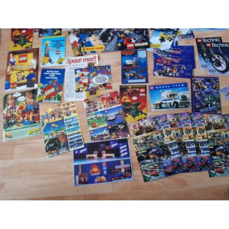 LEGO Folders Bochures Posters pirates strip paperwork lot