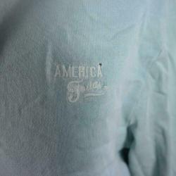 Blauw damesvest.Mt XS.Merk America Today