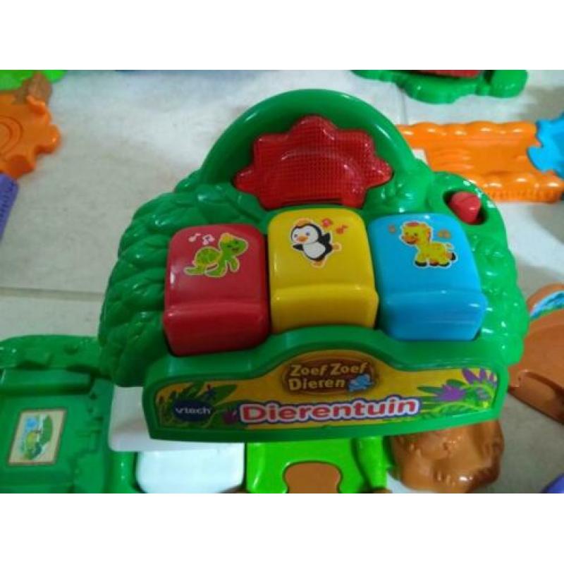 Zoef Zoef Dierentuin + extra baan + extra dieren/auto's