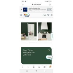 flexa creations muurverf nieuw puur tijm