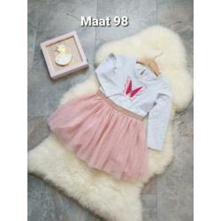 Maat 98 Meisjes Tutu Jurk met Glitters PRIMARK