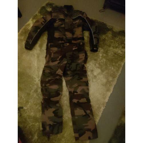 Compleet motorpak broek en jas met val bescherming
