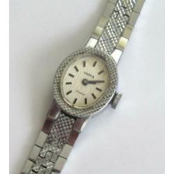 Vintage Chaika (meeuw) mechanisch dames horloge USSR 70’s.