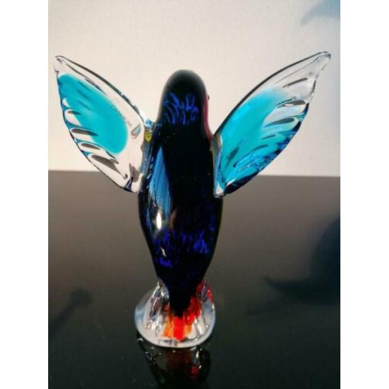 Italie Murano Vogel Kolibrie diverse kleuren