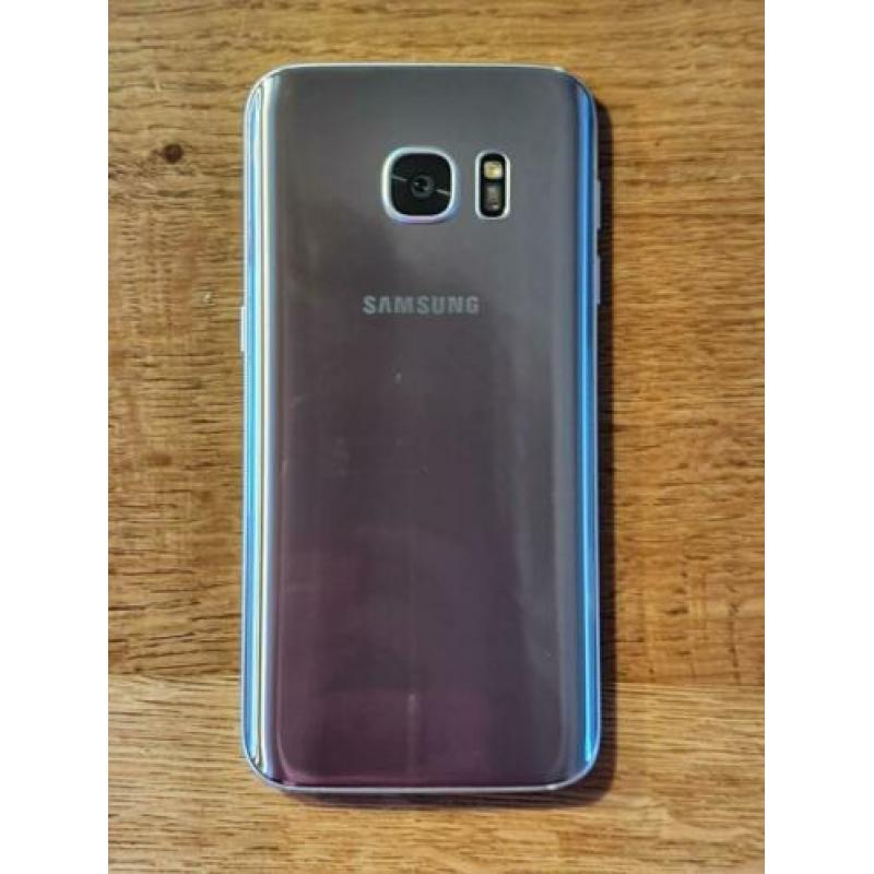 Samsung Galaxy S7 zilver incl hoesjes