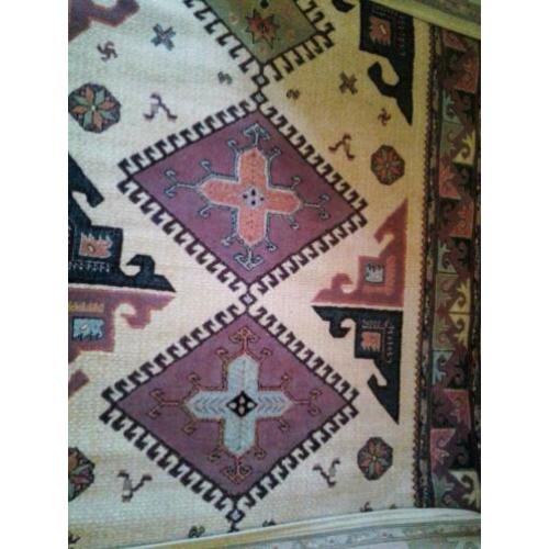 Vloerkleed vintage oosters kazak 160 x 120 cm Saran Turkije