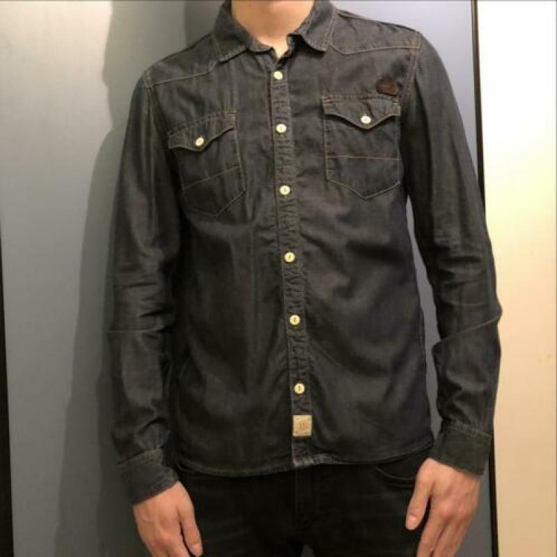 Tommy Hilfiger overmend blouse spijker maat L