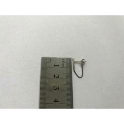 ZIlveren bar chain ear jackets
