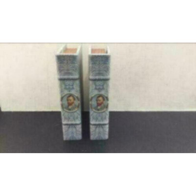 7 x opbergdoos/boek afbeelding van "v. Gogh, Parijs, London"