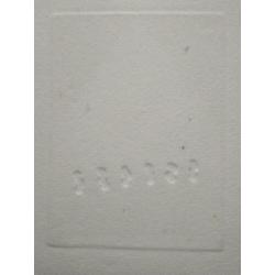 Litho relief druk Onbekende kunstenaar 1977