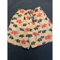 KIWI - oranje zwemshort - 152