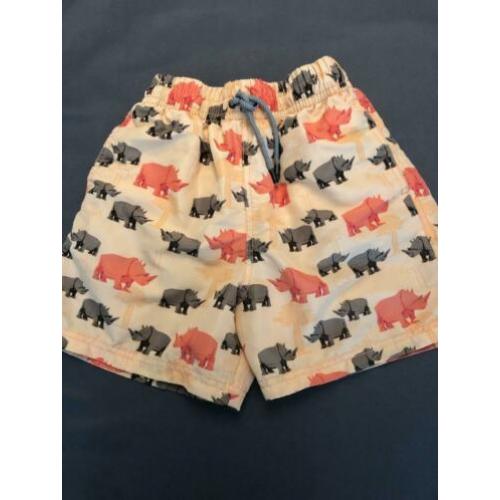 KIWI - oranje zwemshort - 152