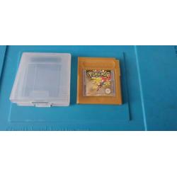 Pokemon Gold (GB) + Beschermhoesje incl. Reserve batterij