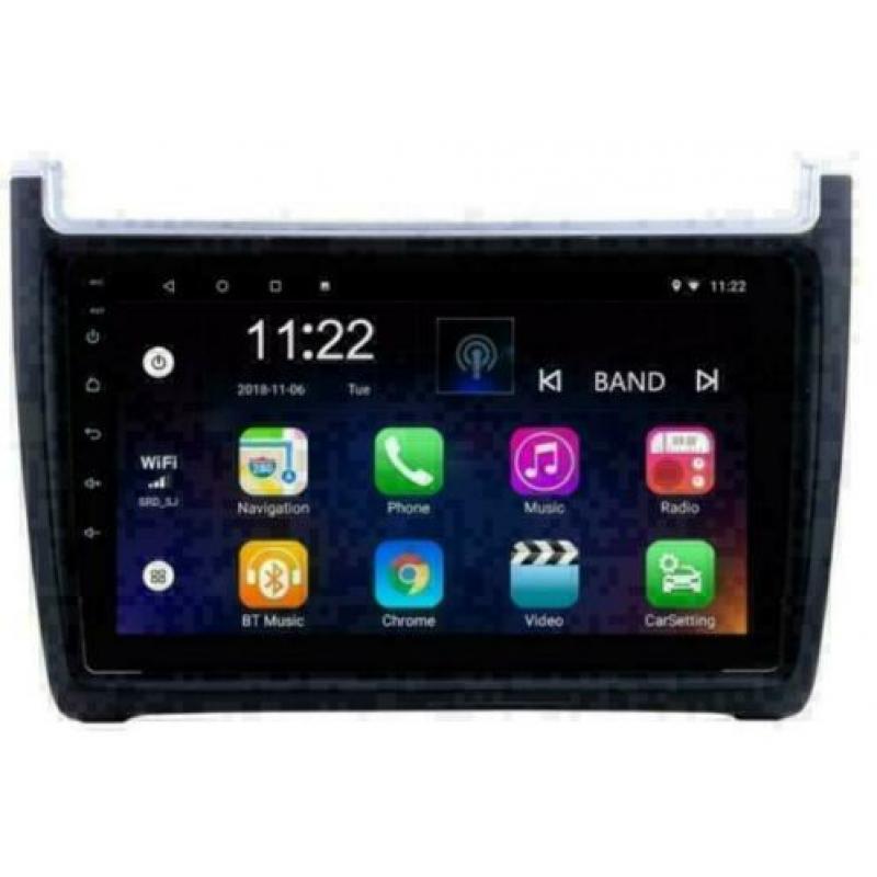 VW Polo bluemotion radio navigatie android 8.1 wifi dab 9''