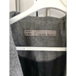Grijze Zara blazer maat s zgan