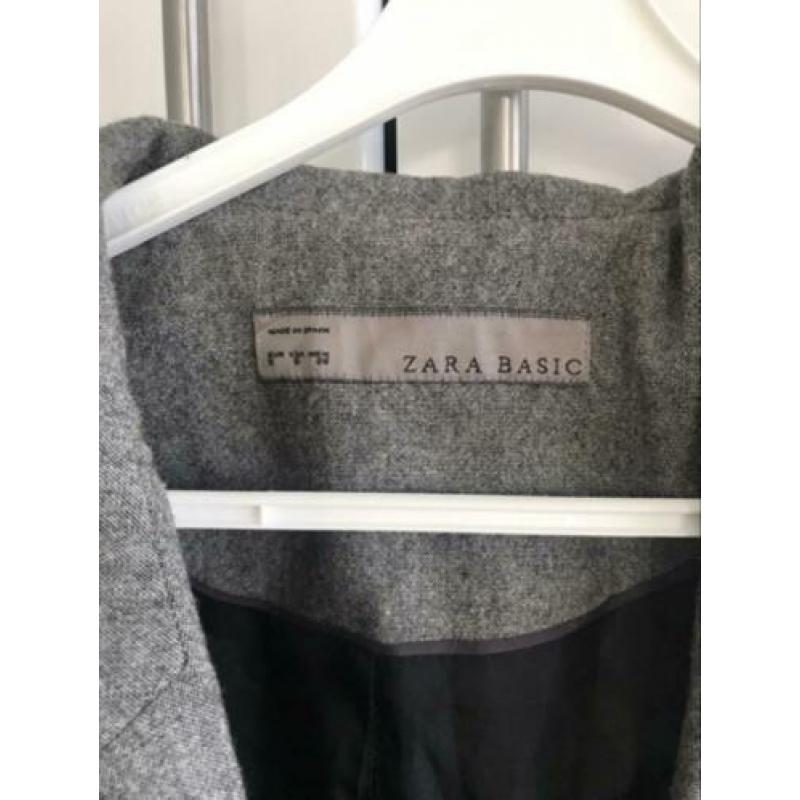 Grijze Zara blazer maat s zgan
