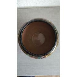 Gouda Holland pot bloempot plateel aardewerk