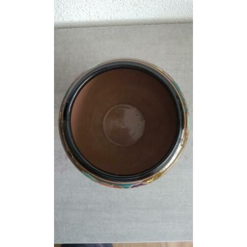 Gouda Holland pot bloempot plateel aardewerk