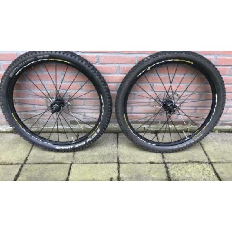 Mavic Crossmax ST 26” wielset met rond 160 XT schijfremmen