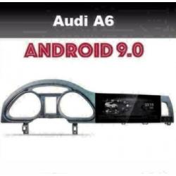 Audi A6 2005-2011 navigatie android 9.0 wifi dab+ 10,25'' hd
