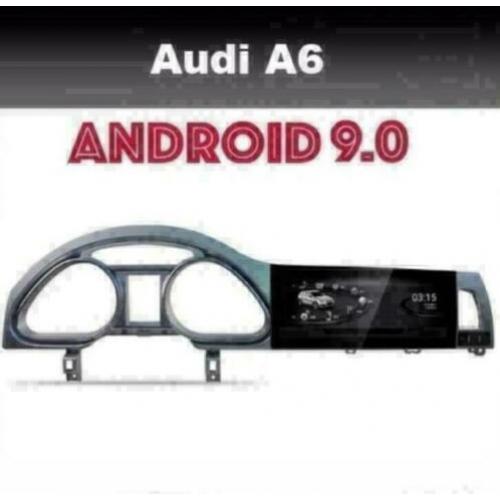 Audi A6 2005-2011 navigatie android 9.0 wifi dab+ 10,25'' hd