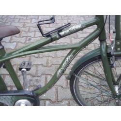 24 inch gebruikte stoere gazelle FREESTYLER n3 legergroen !!