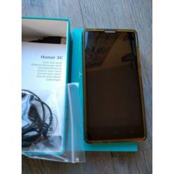 Smartphone Huawei Honor 3c zwart/wit gsm