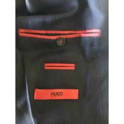 Mooi slimfit HUGO kostuum, mt 52 Hugo Boss donkerblauw