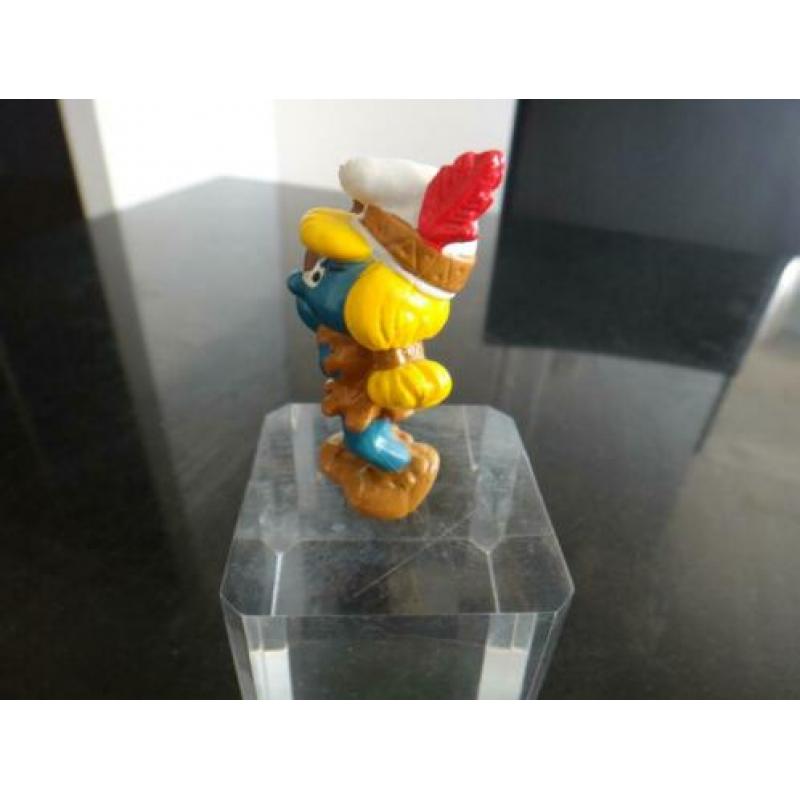 smurf, smurfin met kruik, indiaanse, nummer 2.0167