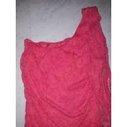 Prachtige jurkje 1 kant ruffles maat S bieden