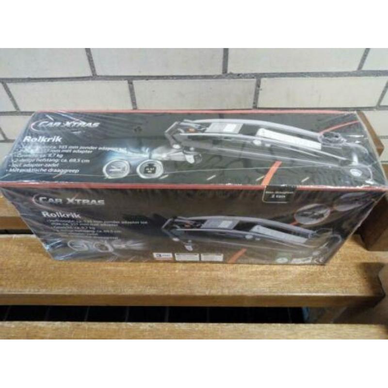 Rolkrik maximale draaglast 2 ton