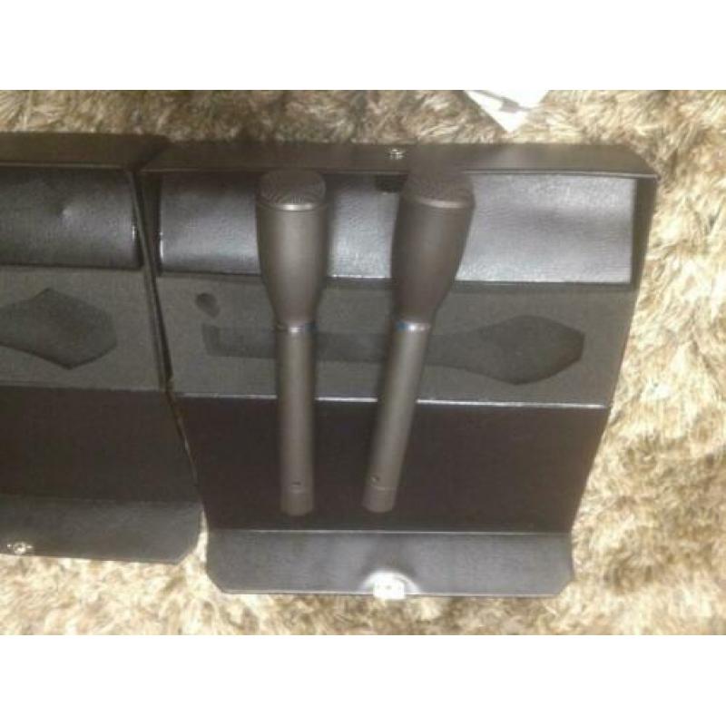 AudioTechnica 2 x ATM10 Omnidirectional Condenser Microphone