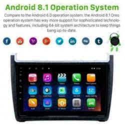 VW Polo bluemotion radio navigatie android 8.1 wifi dab 9''