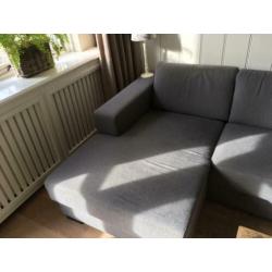 Lounge bank 3 persoons grijs