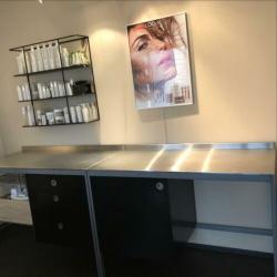 Ikea,zwart,met kast,roltafel(2)h90/b126/d64,5