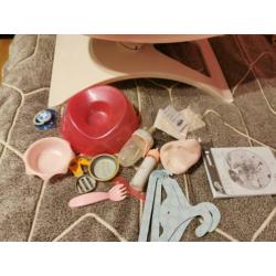 Baby born met accessoires.