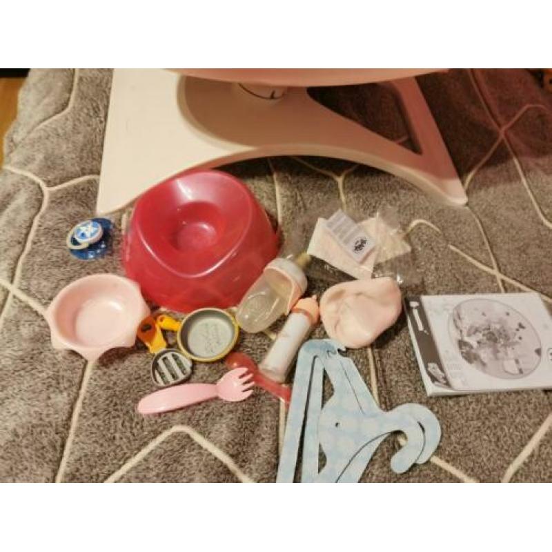 Baby born met accessoires.
