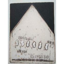 Litho relief druk Onbekende kunstenaar 1977