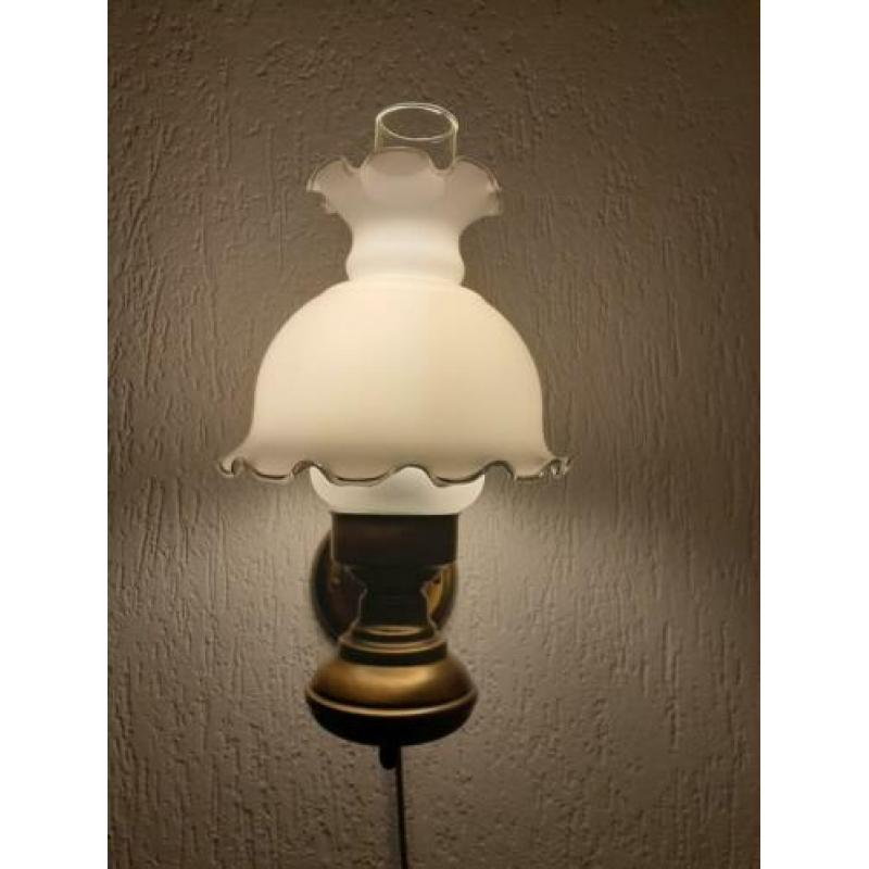 Hanglamp en 2 wandlampen