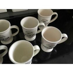 Claire Wilson 7 chocolademelk bekers