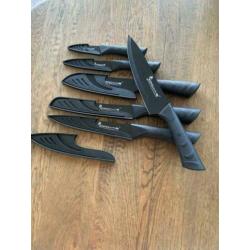 Messenset Zwart - 6 stuks