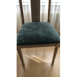 Houten stoelen, set van 4