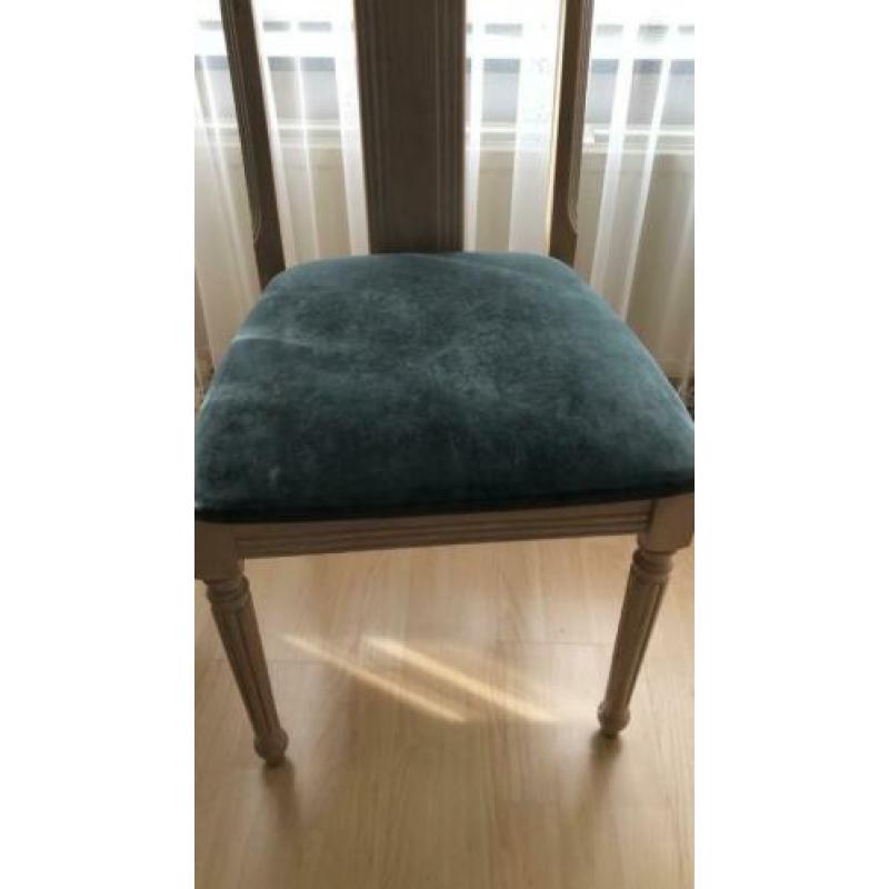 Houten stoelen, set van 4