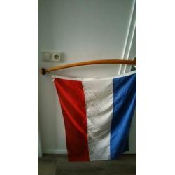 Mooie gebogen vlagen stok incl vlag iets moois voor u Boot