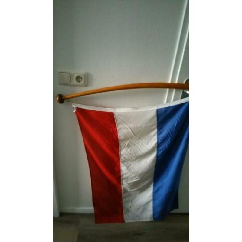 Mooie gebogen vlagen stok incl vlag iets moois voor u Boot
