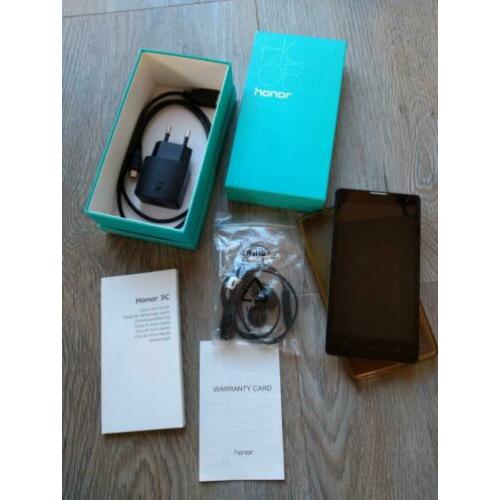 Smartphone Huawei Honor 3c zwart/wit gsm