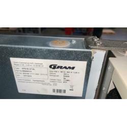 Gram KPS 60 CF Blastchiller roll-in met compressor